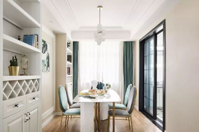 120平米現代美式風格裝修效果圖 120平米現代美式風格裝修效果圖