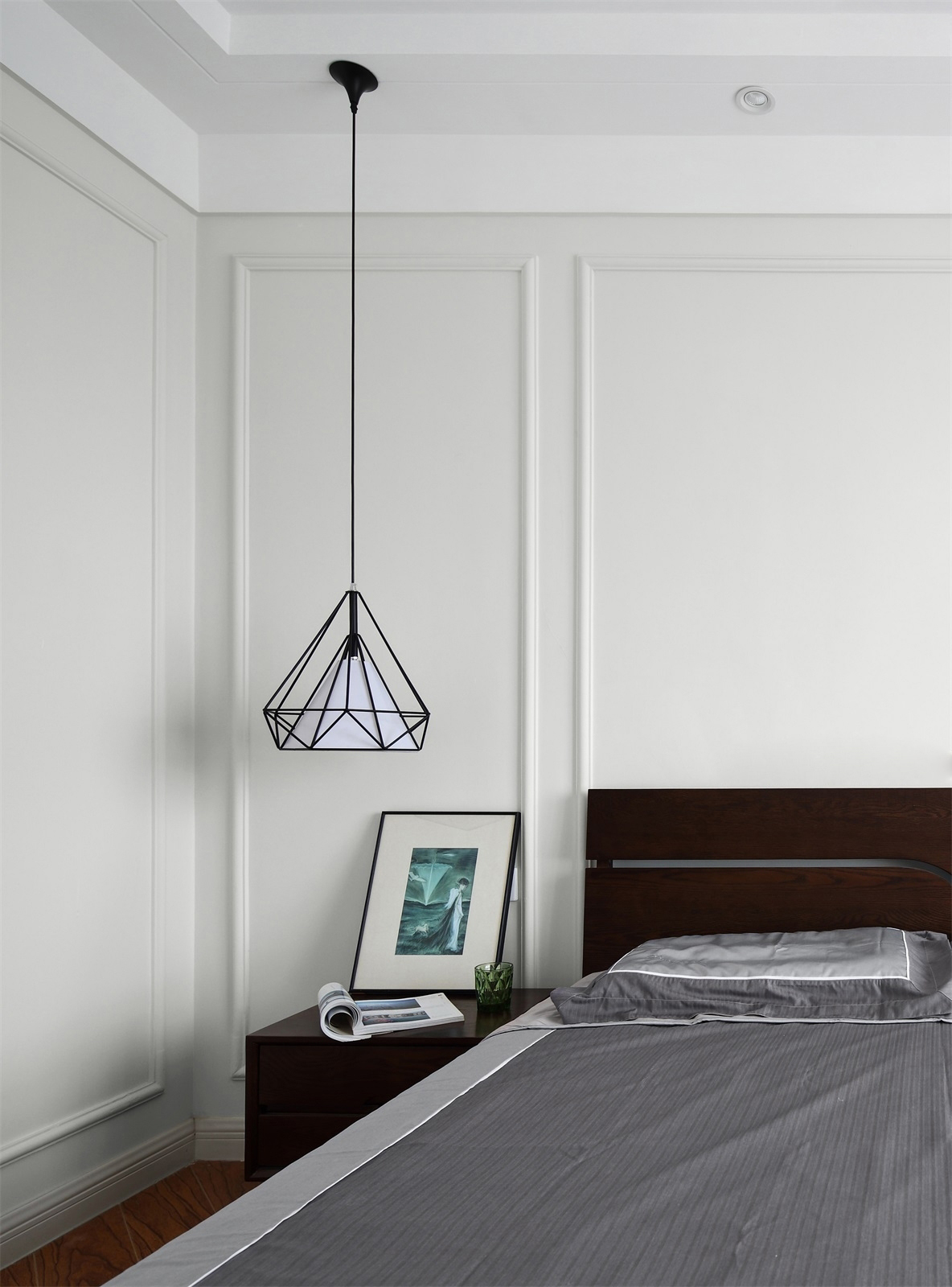 龍湖九里晴川-現(xiàn)代簡約-臥室設計效果圖