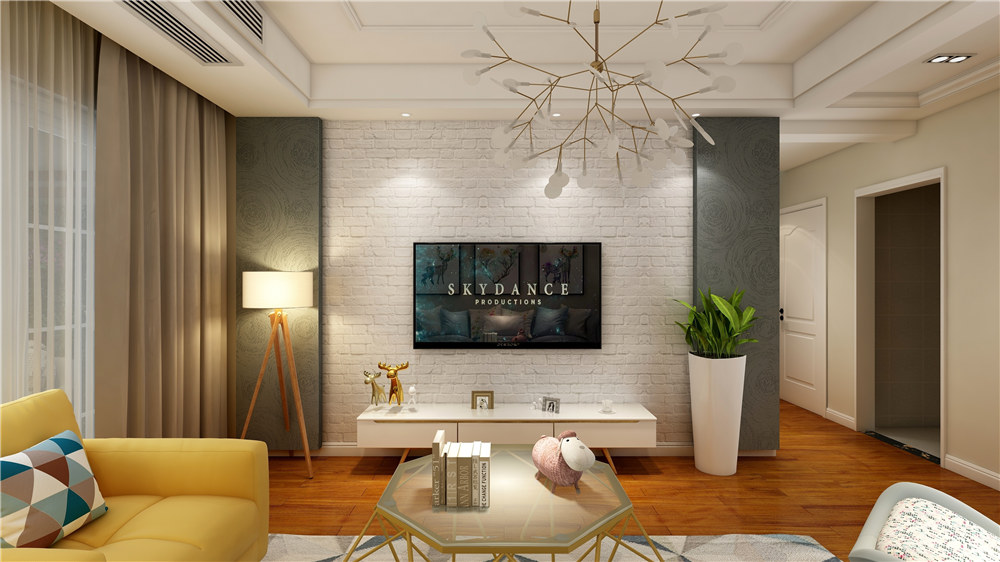 龍湖九里晴川-現(xiàn)代簡(jiǎn)約-臥室設(shè)計(jì)效果圖