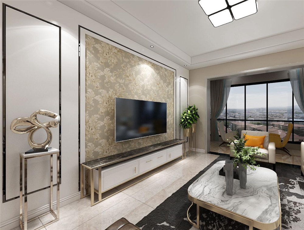 龍湖九里晴川-現(xiàn)代簡約-臥室設計效果圖