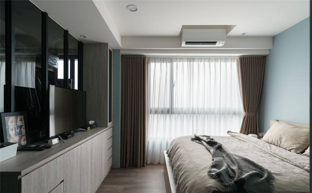 龍湖九里晴川-現(xiàn)代簡約-臥室設(shè)計(jì)效果圖