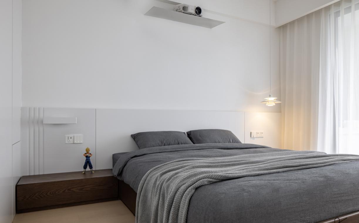 龍湖九里晴川-現(xiàn)代簡約-臥室設計效果圖