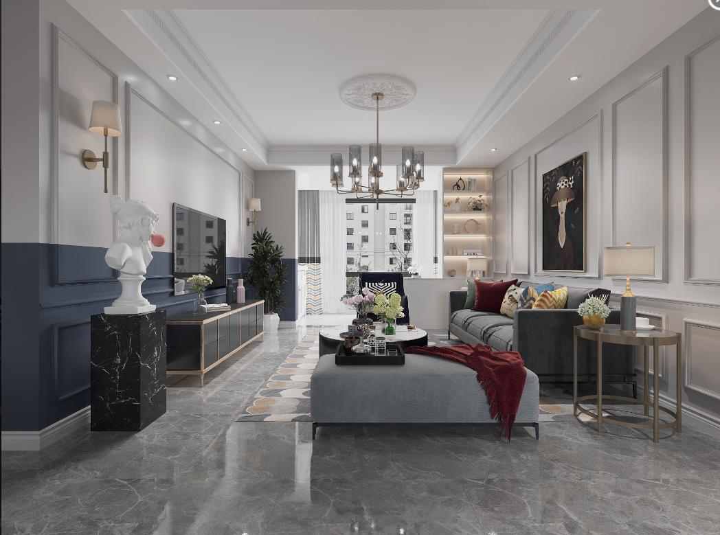 龍湖九里晴川-現(xiàn)代簡約-臥室設(shè)計效果圖