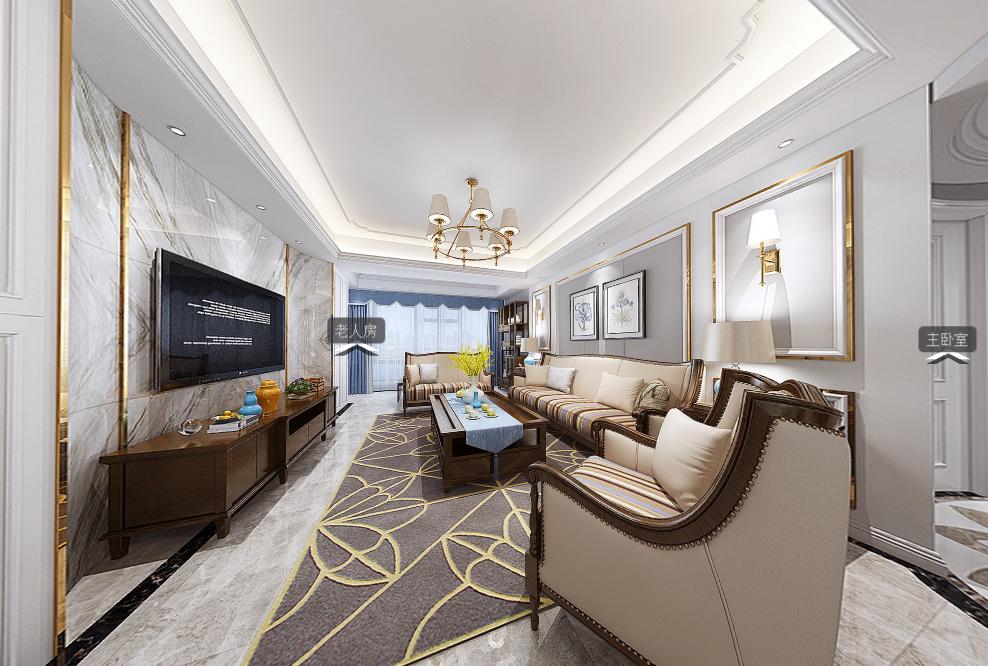 龍湖九里晴川-現(xiàn)代簡約-臥室設(shè)計(jì)效果圖